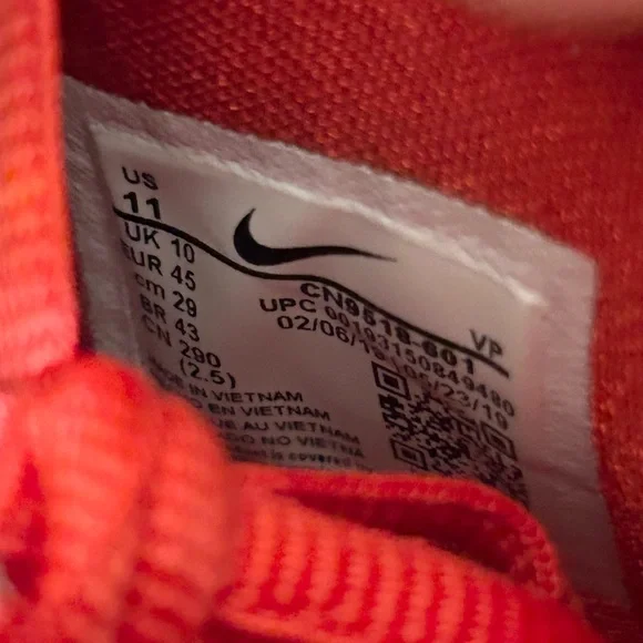 Nike KD 12 TB Red size 11 MEN’S BASKETBALL SHOES - Picture 9 of 9